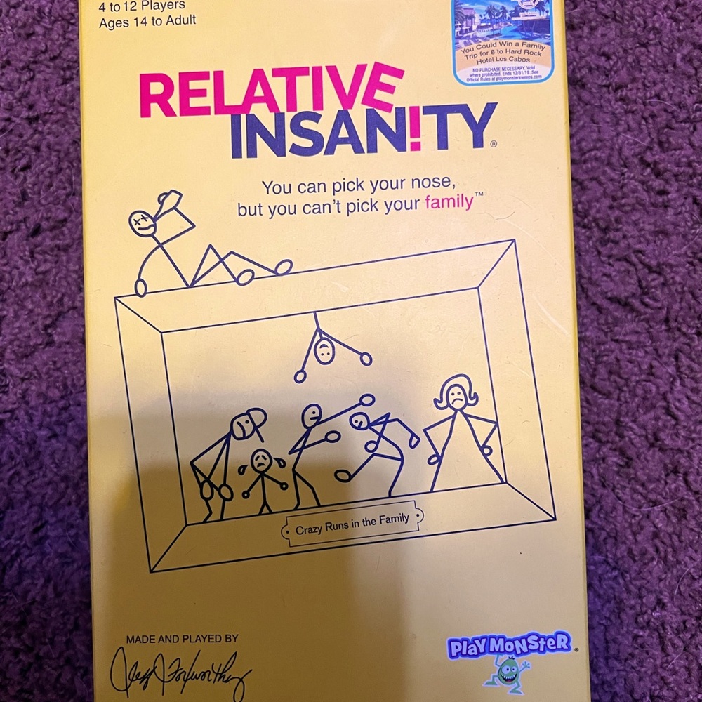 Relative Insanity Game